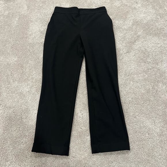 Rachel Zoe Women's Ankle Trouser Black Dresspant Elastic Waist Size Small - Picture 2 of 8